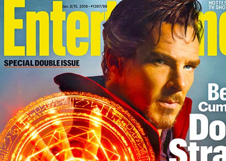 Divulgada as primeiras imagens de Benedict Cumberbatch como “Doctor Strange”