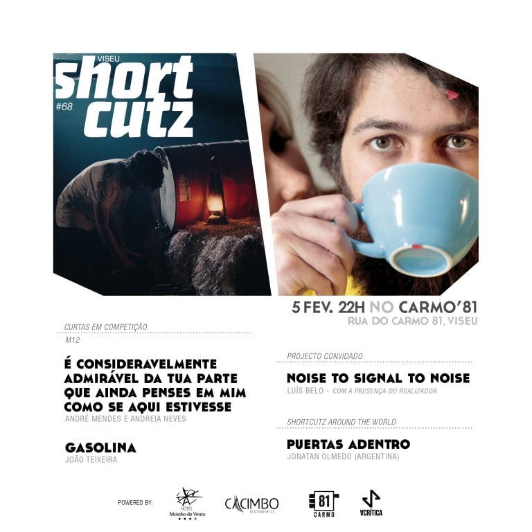 Shortcutz Viseu #68 com 4 curtas-metragens
