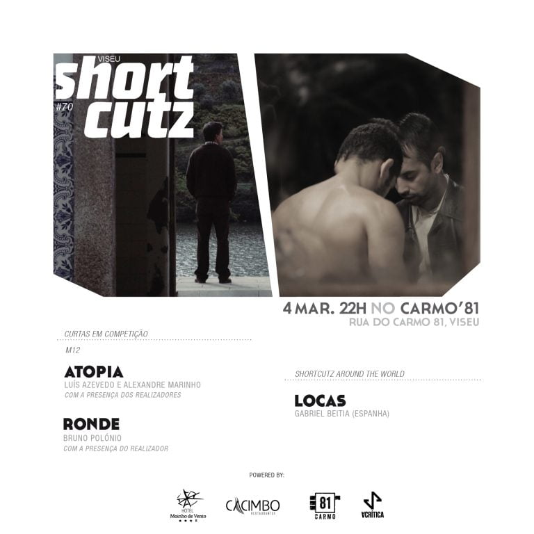 “Ronde” e “Atopia” são as curtas em competição na sessão #70 do Shortcutz Viseu