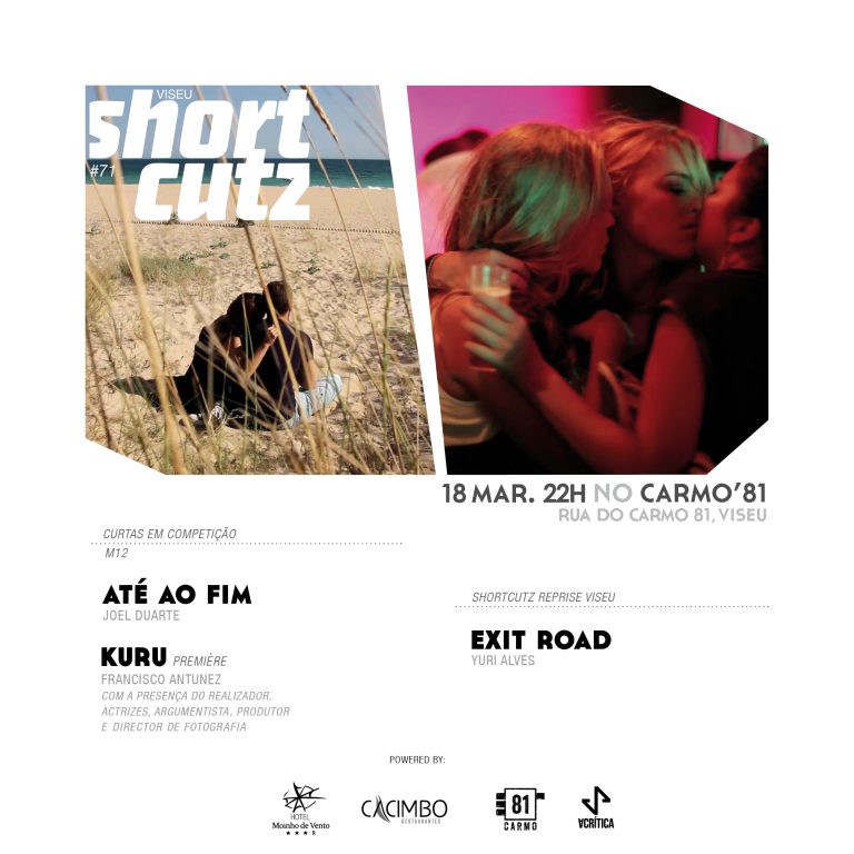 Shortcutz Viseu e Carmo’81 apresentam première mundial da curta-metragem “Kuru”, realizada por Francisco Antunez.