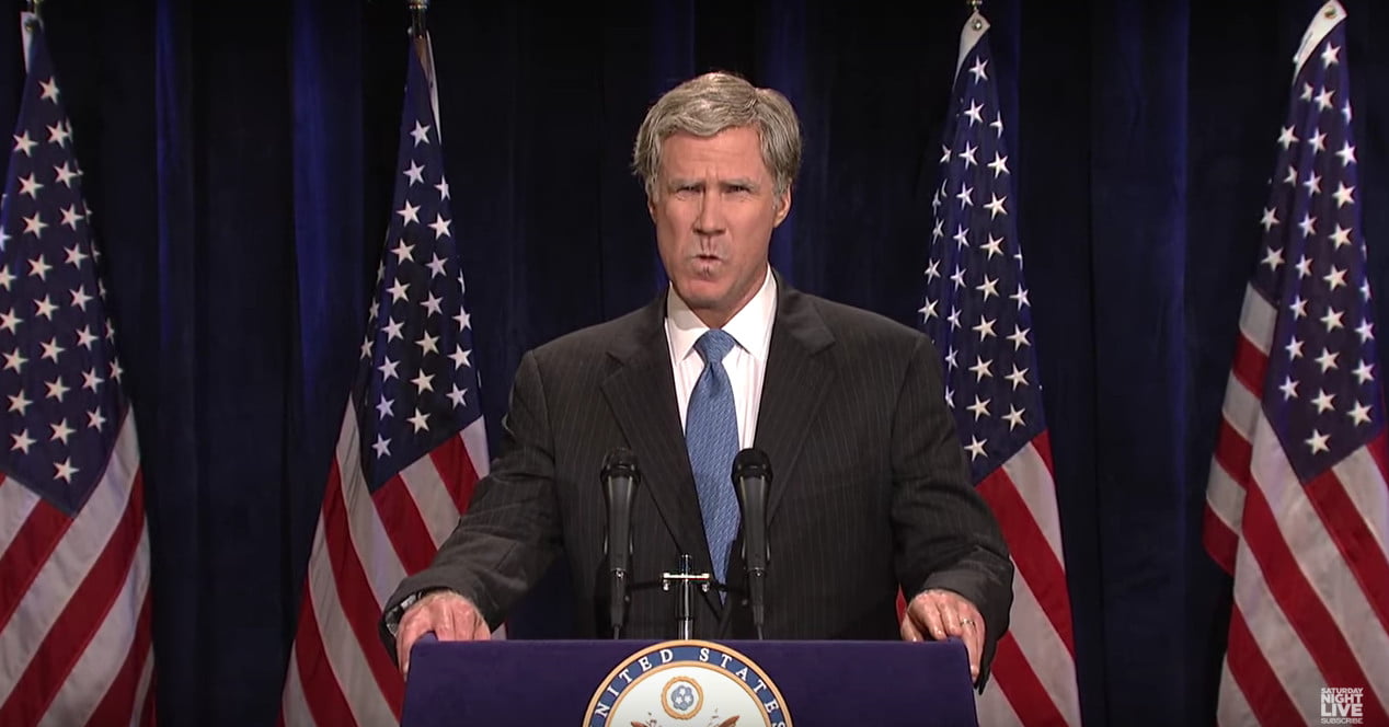 Will Ferrel como George W. Bush