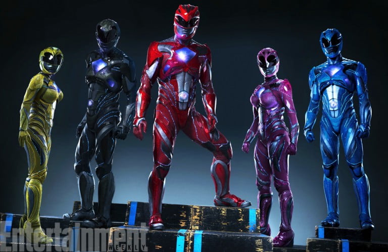 A primeira imagem dos novos Power Rangers