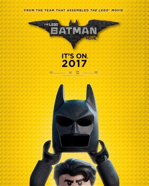 The Lego Batman Movie estreia dia 16 de fevereiro de 2017.