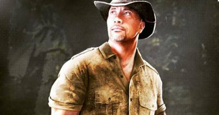 Dwayne “The Rock” Johnson apresenta a sua personagem da sequela de “Jumanji”