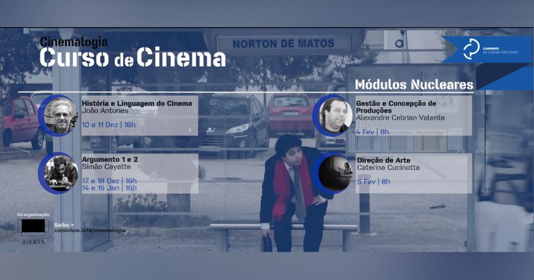 6ª edição do curso Cinemalogia com inscrições abertas
