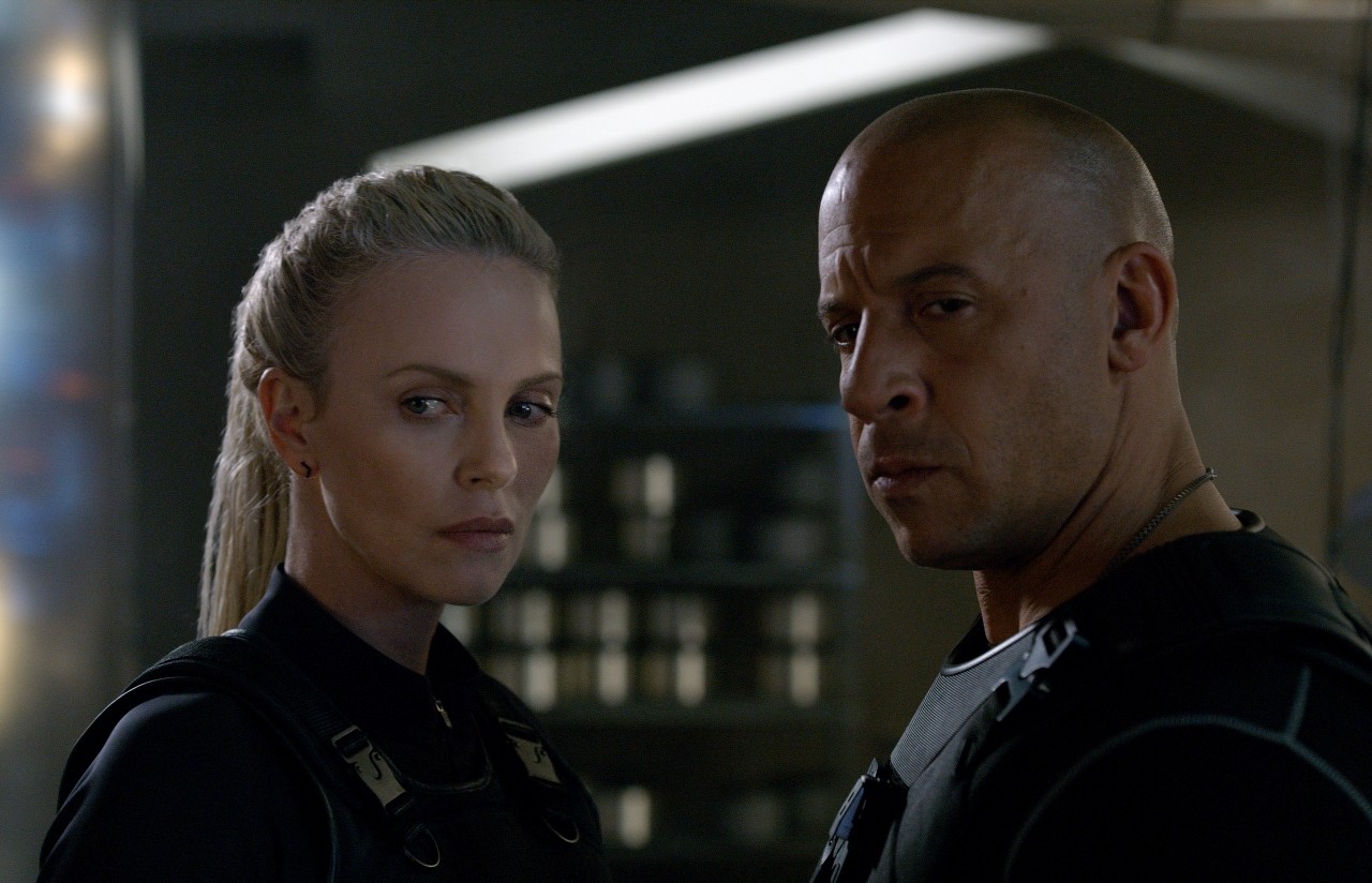 the fate of the furious charlize theron vin diesel