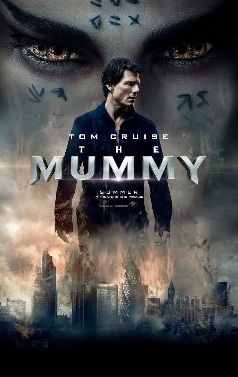 The Mummy Poster with Tom Cruise