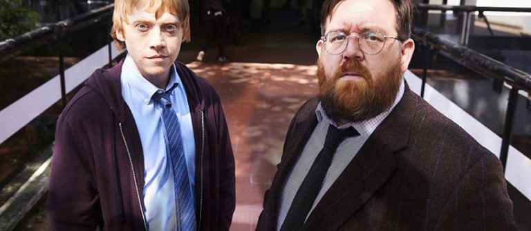 Rupert Grint, Lindsay Lohan e Nick Frost juntos em “Sick Note”