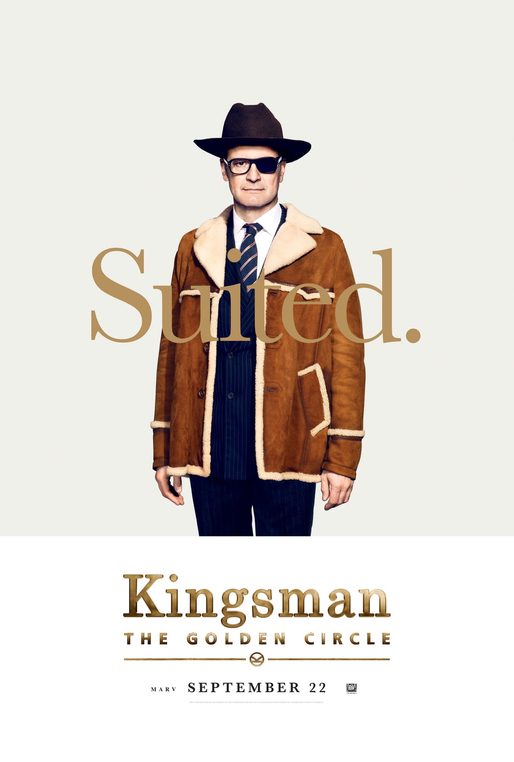 Kingsman 2 Colin Firth Character Poster