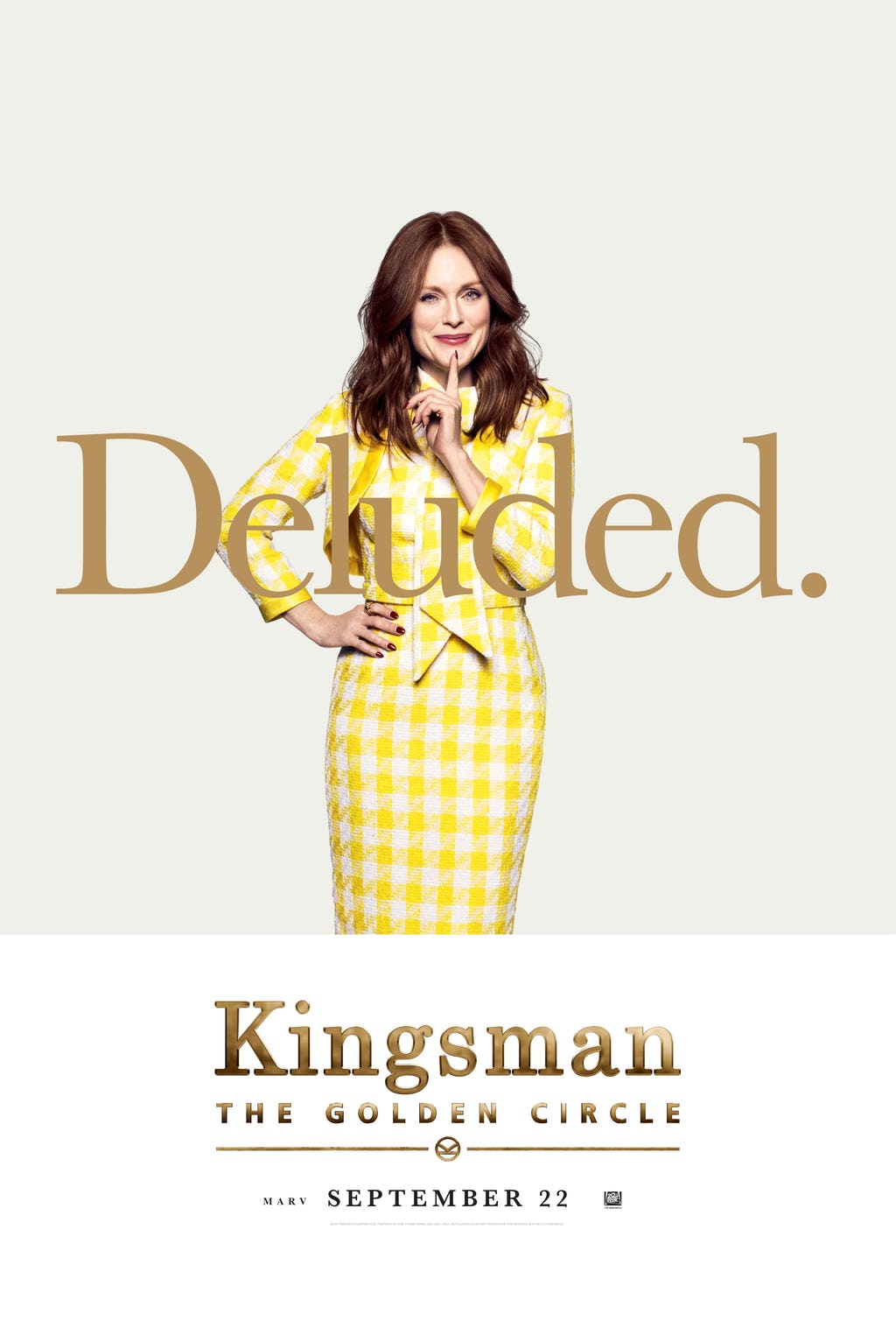 Kingsman 2 Julianne Moore Character Poster