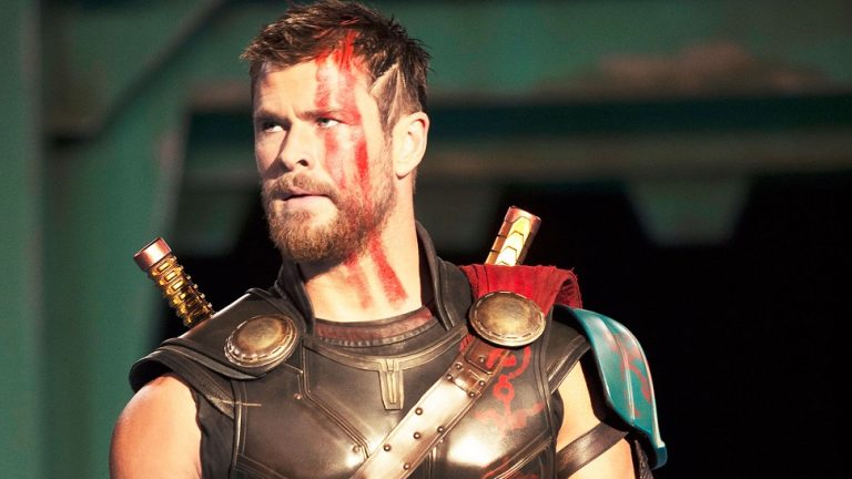 Thor: Ragnarok | Poster internacional junta o elenco