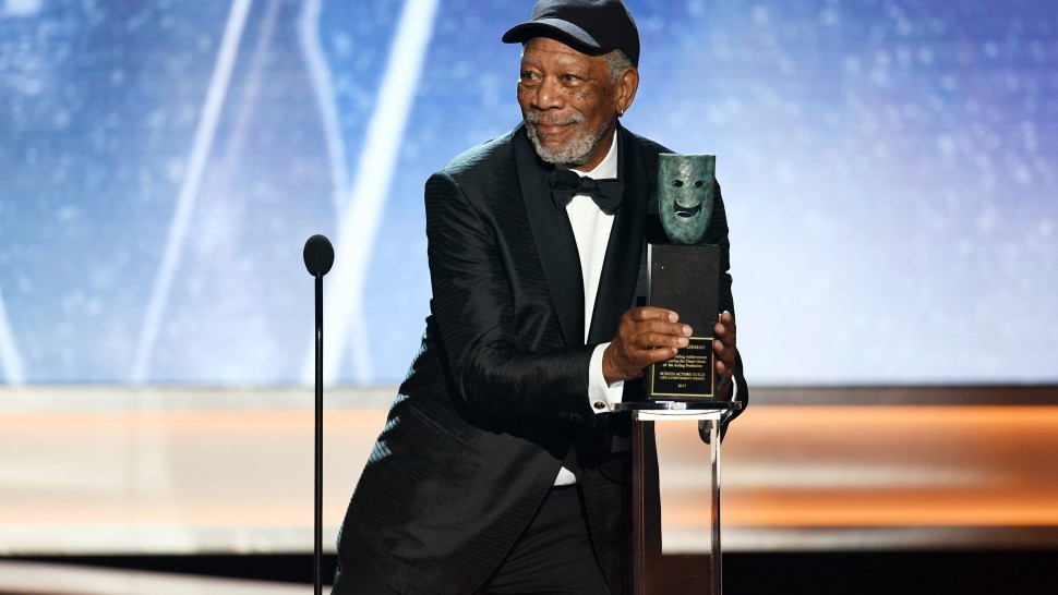 Morgan Freeman nos Screen Actors Guild Awards