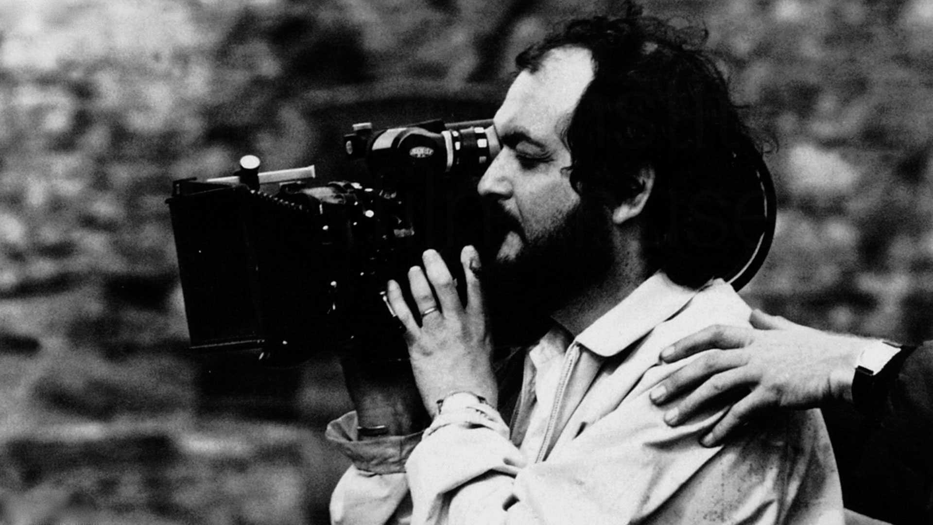 Stanley Kubrick on set