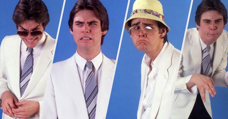 10 fotografias de Jim Carrey a imitar diversas celebridades