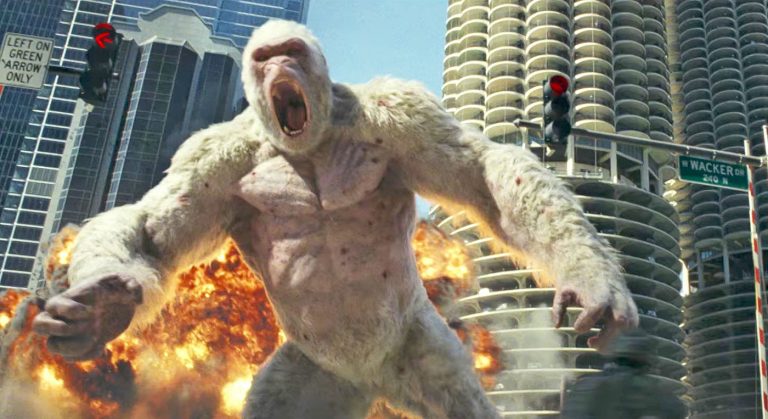 O trailer japonês de Rampage – Fora de Controlo está destrutivo