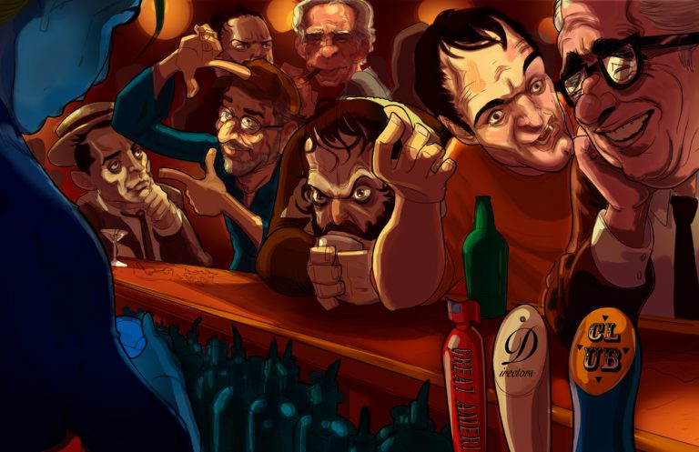 Grandes filmes de 2017 transformados em comic strips por Ben Matsuya