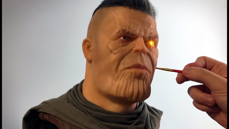 Artista cria busto de Josh Brolin que mistura Thanos e Cable