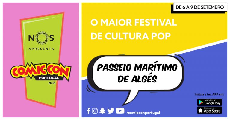 Comic Con Portugal e NOS são parceiras na 5ª edição do evento