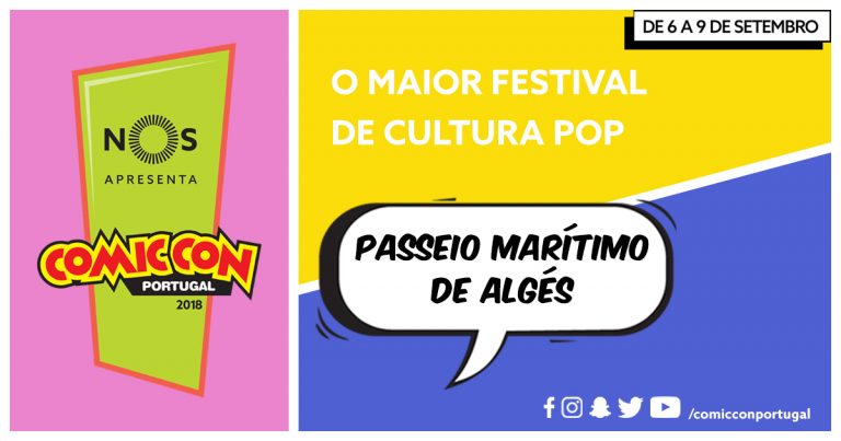 Bilhetes da CCPT 2018 à venda nas Lojas e Cinemas NOS