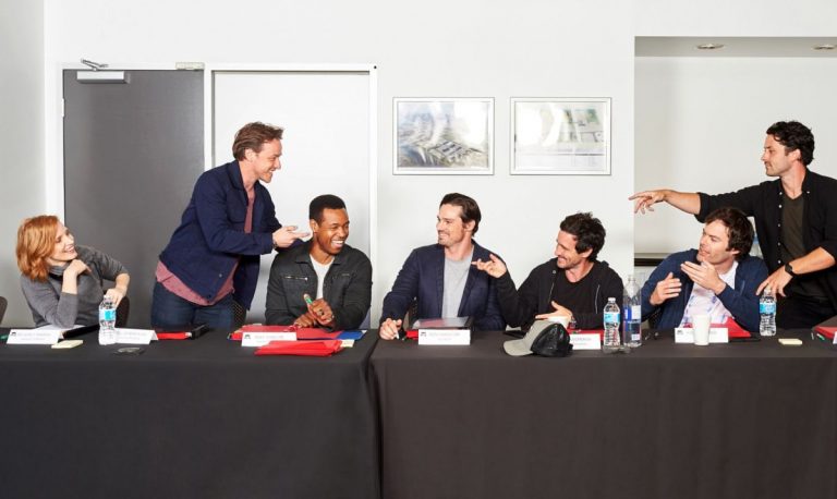 Imagens dos bastidores de “It: Chapter Two” com elenco completo