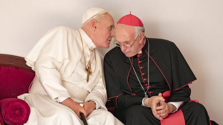 Anthony Hopkins em grande destaque no trailer oficial de “Dois Papas”