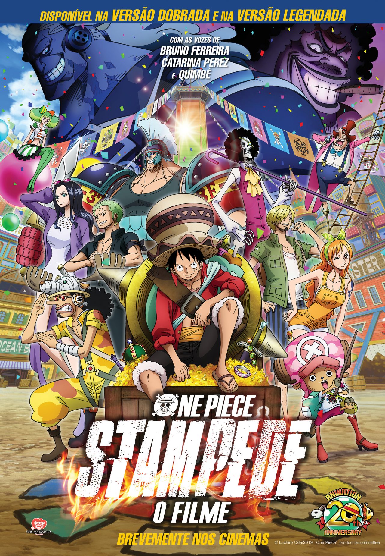 one piece stampede o filme Cinema