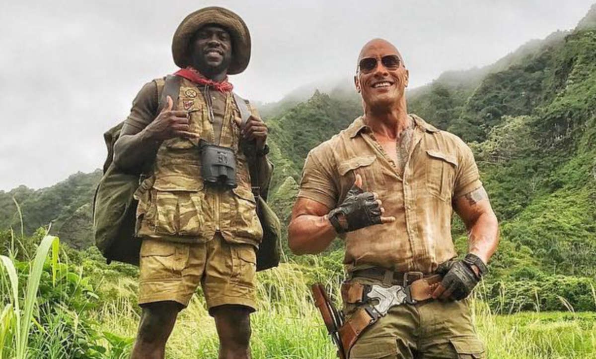 The Rock usa fotografia no Instagram para gozar com Kevin Hart The Rock usa fotografia no Instagram para gozar com Kevin Hart
