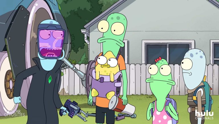 Solar Opposites dos produtores de Rick & Morty chega em Maio!