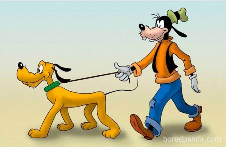 A lógica dos desenhos animados