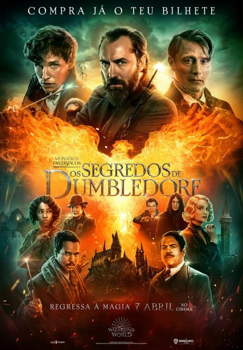 segredos dumbledore poster
