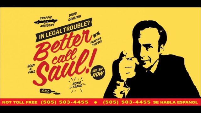 Cartaz da série Better Call Saul