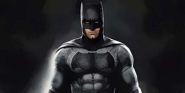 Desenho de banda desenhada do Batman