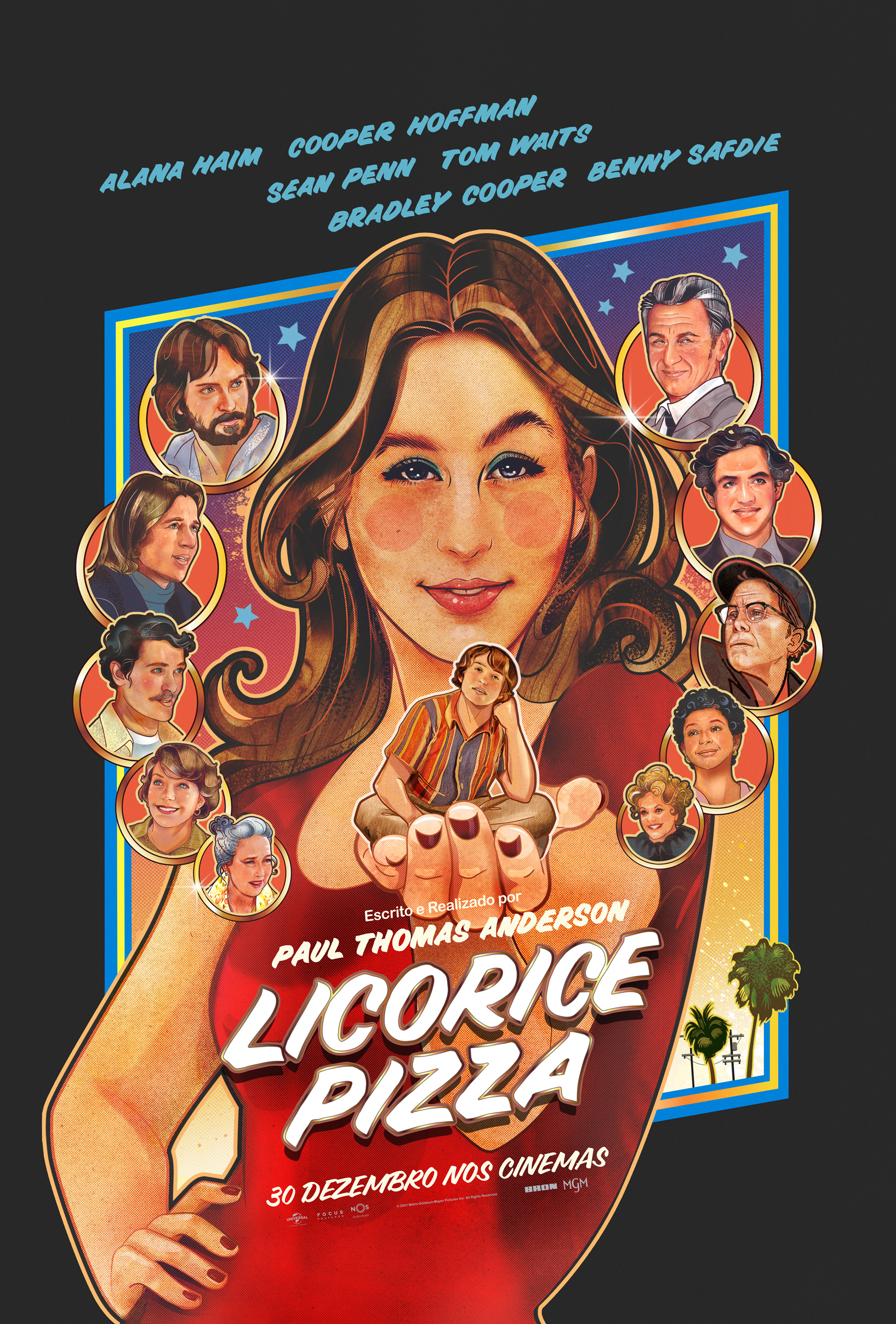 Cartaz de cinema do filme Licorice Pizza