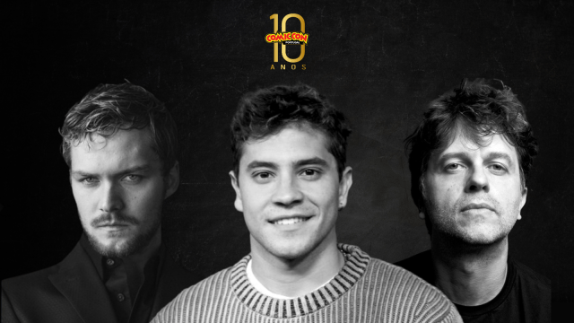 Finn Jones, Andre Lamoglia e Juan Carlos Fresnadillo