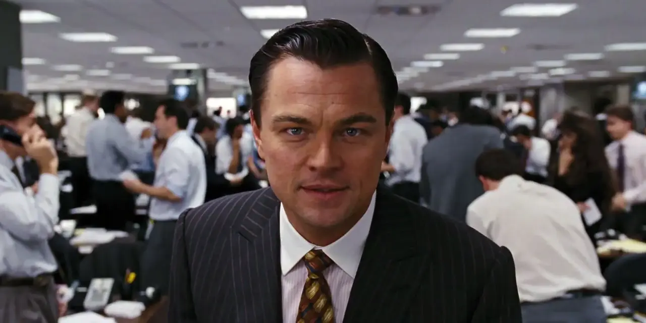 Leonardo DiCaprio em Lobo de Wall Street