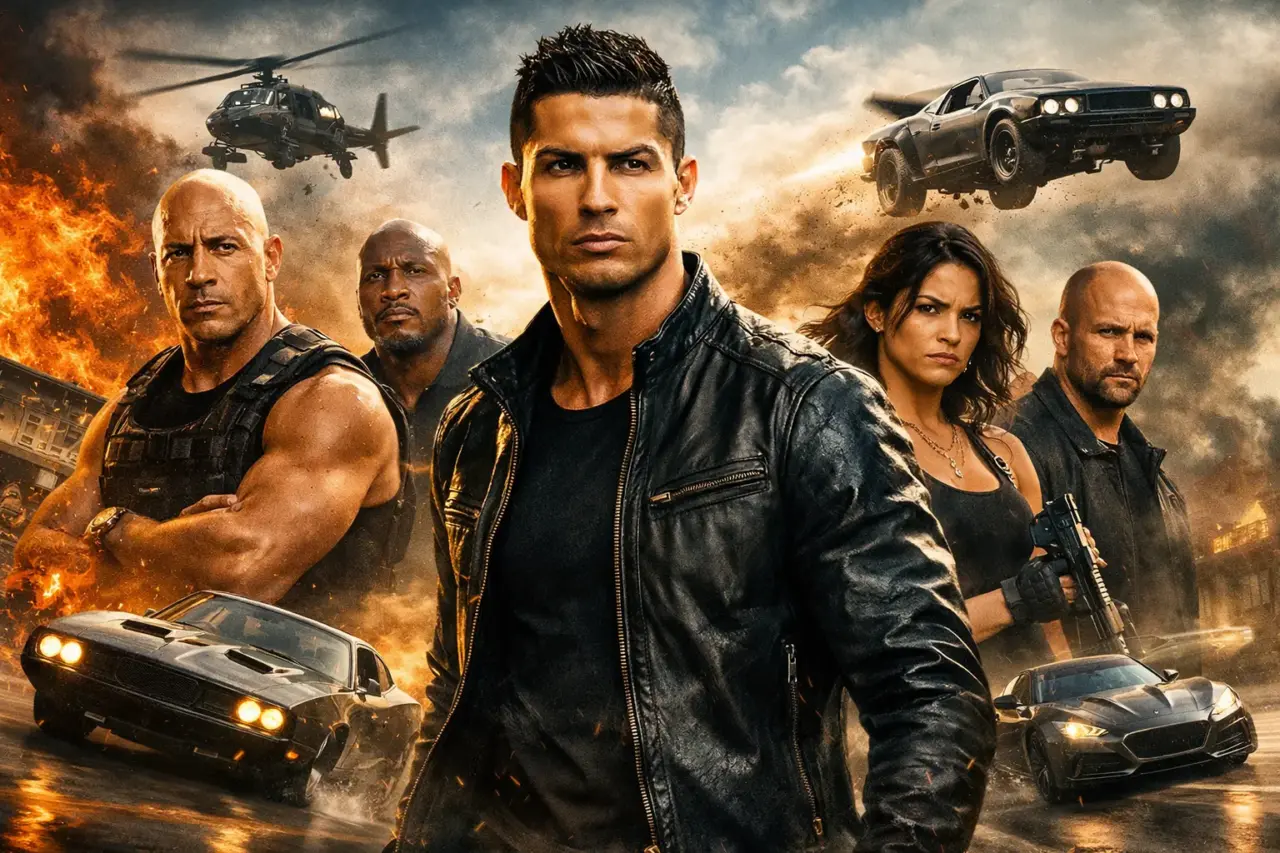Cristiano Ronaldo em ‘Velocidade Furiosa’
