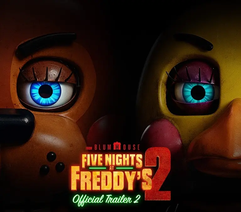 Five Nights at Freddy’s 2: Supera Expectativas com $109 Milhões em Bilheteira