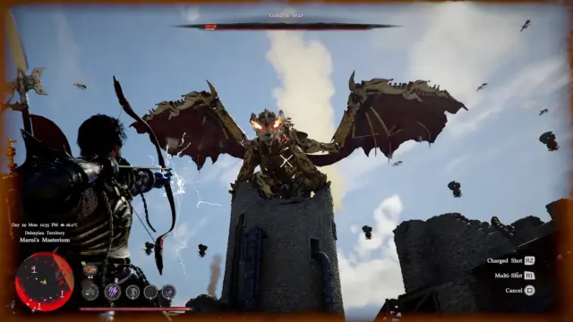 Goldener Stern em Crimson Desert